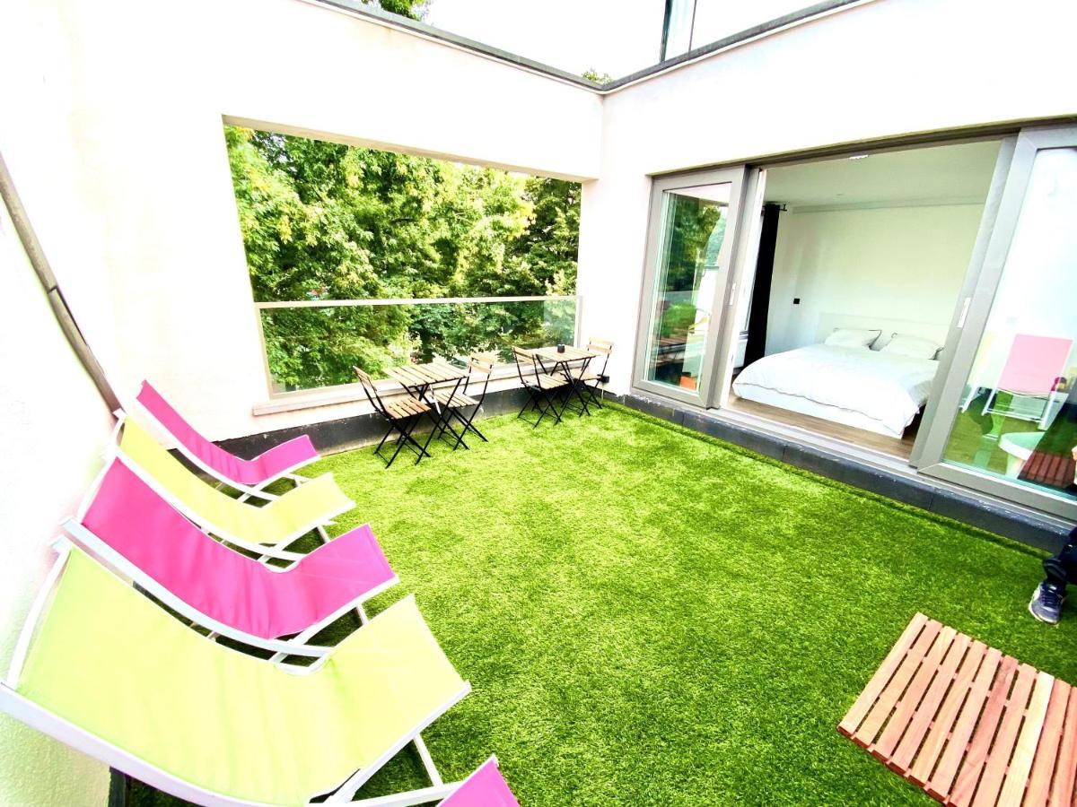 The Square - Vacation Rental With Outdoor Sauna - Centre Of 안트베르펜 외부 사진